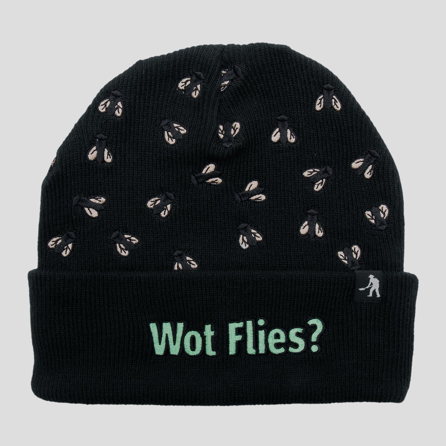 Pass~Port Wot Flies Beanie - Black