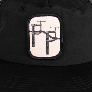 Pass~Port Re~Bar RPET Workers Trucker Cap - Black