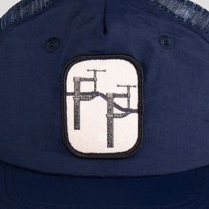 Pass~Port Re~Bar RPET Workers Trucker Cap - Navy