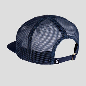 Pass~Port Re~Bar RPET Workers Trucker Cap - Navy