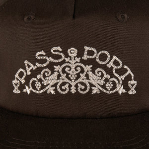 Pass~Port Vineyard Birds Workers Cap - Chocolate