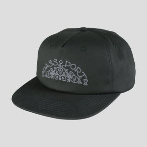 Pass~Port Vineyard Birds Workers Cap - Dark Elm