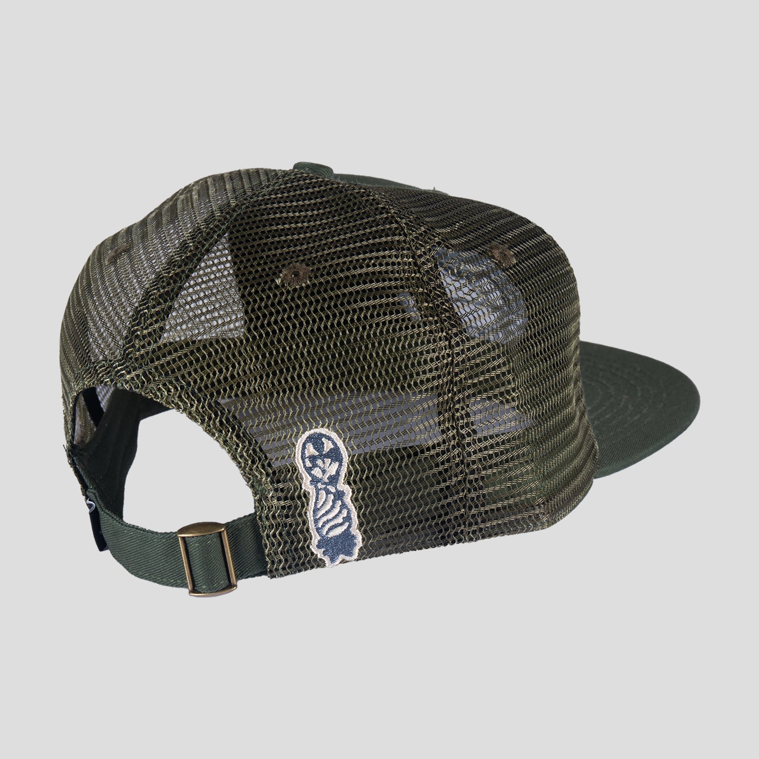 Pass~Port Fretworks Workers Trucker - Elm
