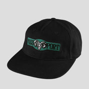 Pass~Port Ram Heavy Canvas Workers Cap - Black
