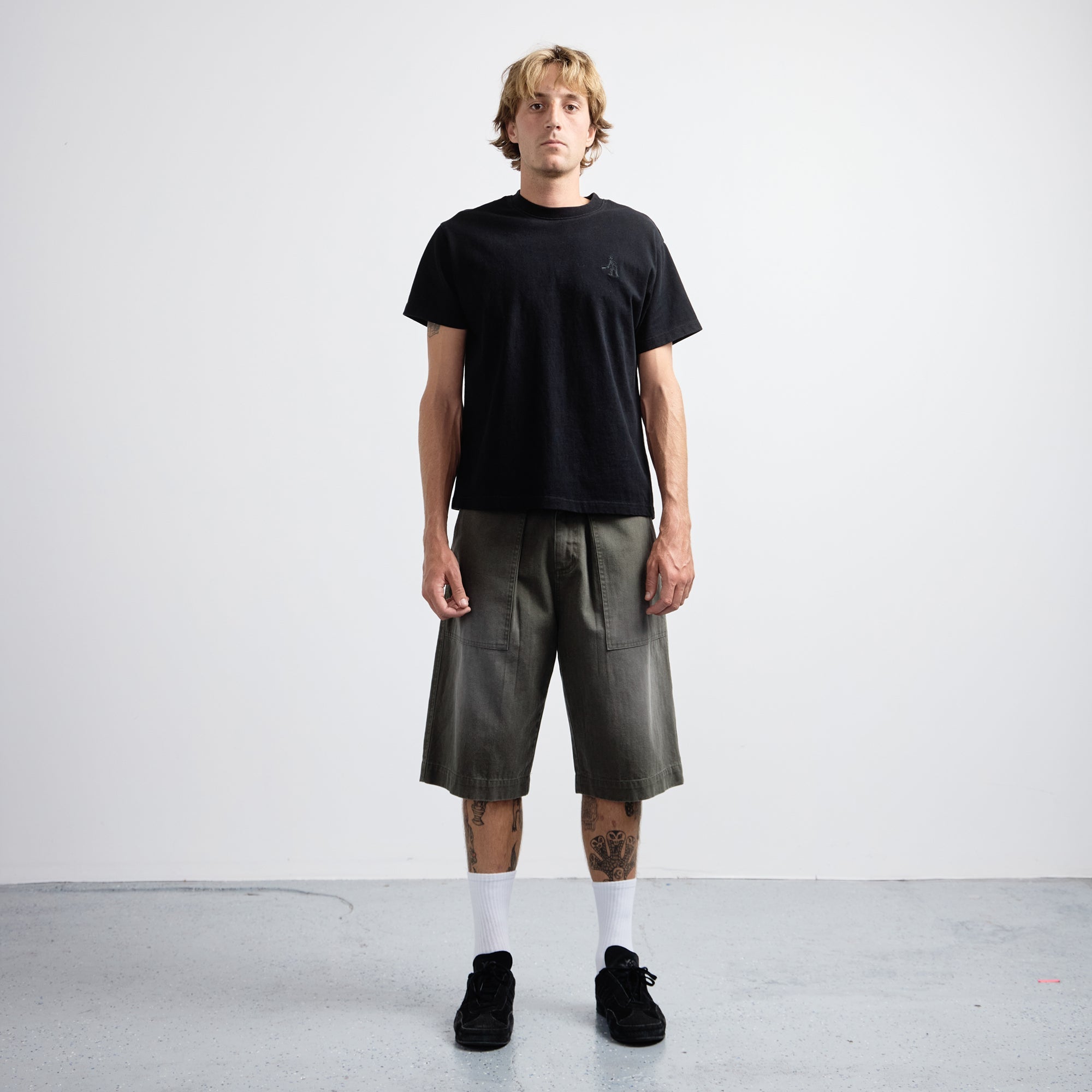 Pass~Port Field Short - Military