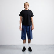 Pass~Port Leagues Club Short - Side Stripe Navy