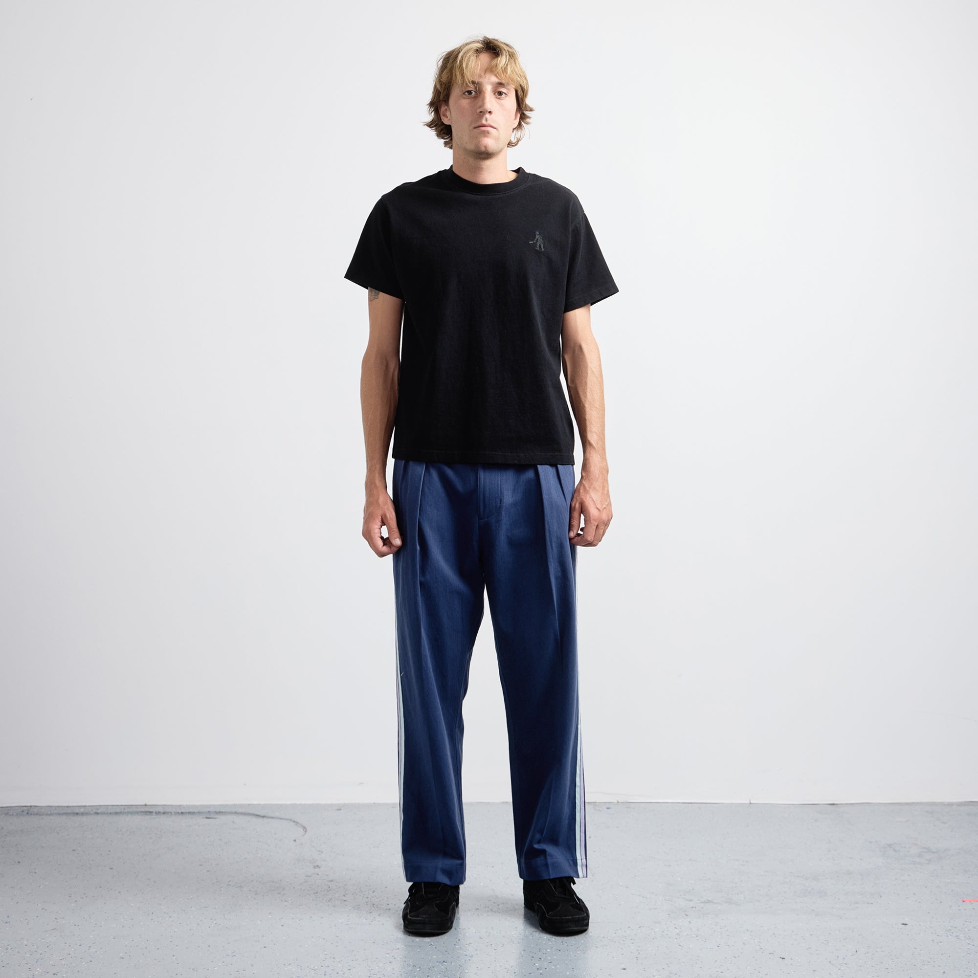 Pass~Port Leagues Club Pant - Side Stripe Navy
