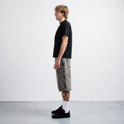 Pass~Port Workers Club 3/4 Jean Short - Acid Grey