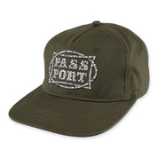 Pass~Port Stone Circle Workers Cap - Olive