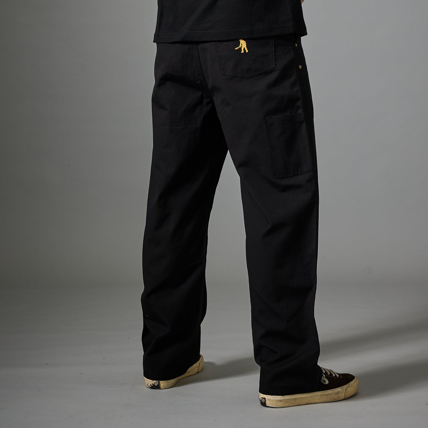 Pass~Port Ripstop Double Knee Diggers Club Pant - Black