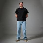 Pass~Port Workers Club Straight Leg Jean - Washed Light Indigo