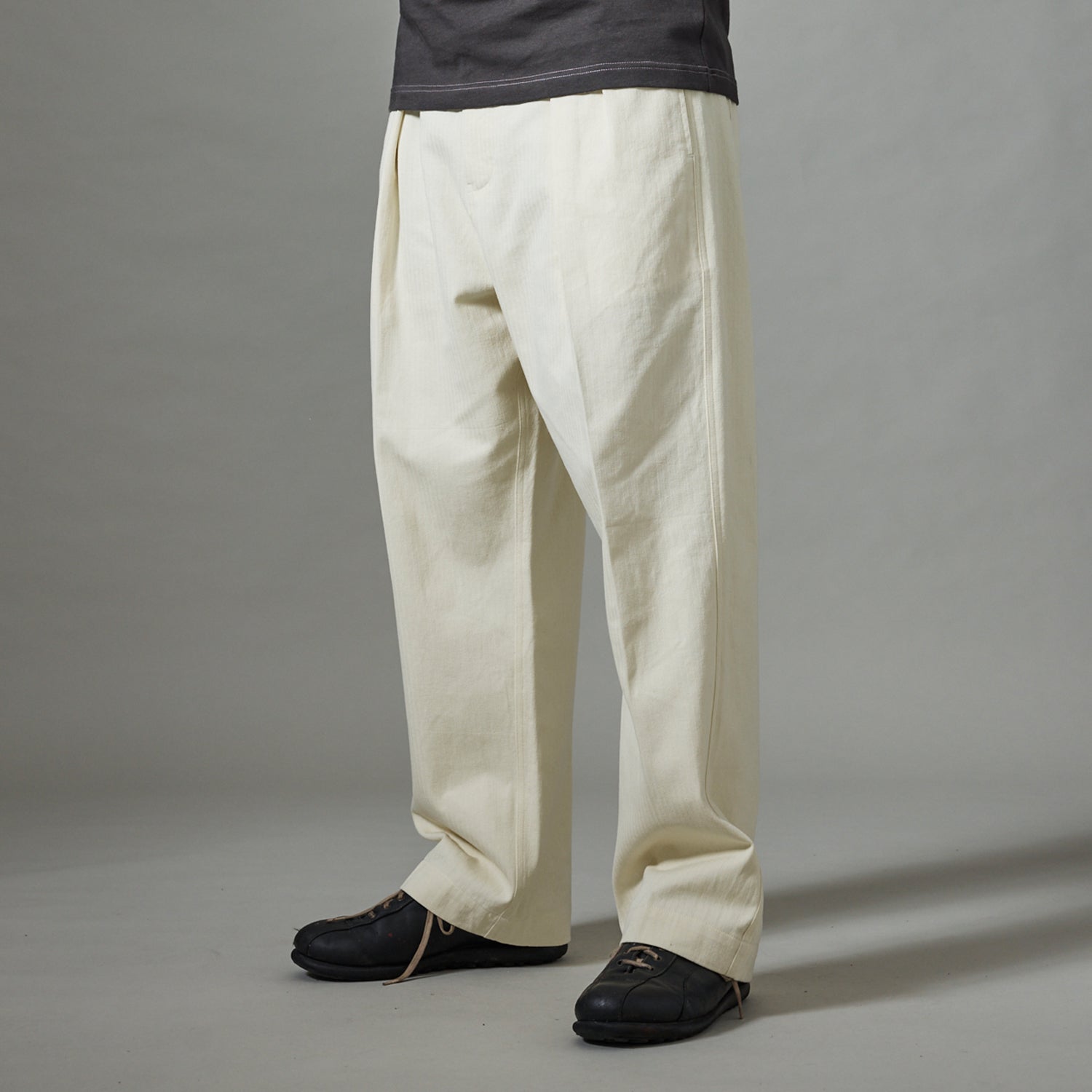 Pass~Port Herringbone Leagues Club Pant - Bone