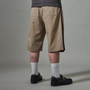 Pass~Port Herringbone Leagues Club Stripe Short - Stone / Black
