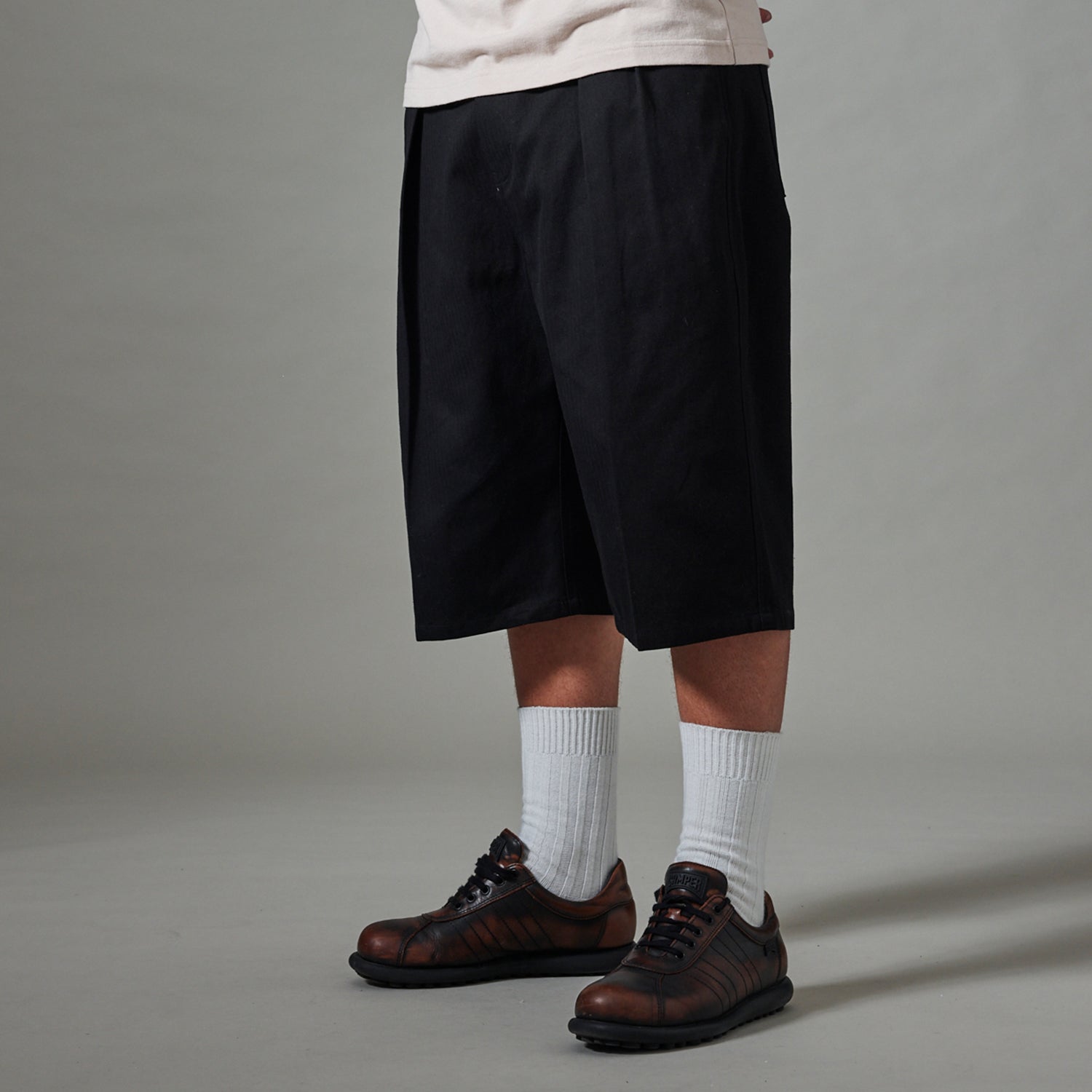 Pass~Port Herringbone Leagues Club Short - Black