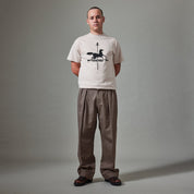 Pass~Port Herringbone Leagues Club Pant - Dusty Brown