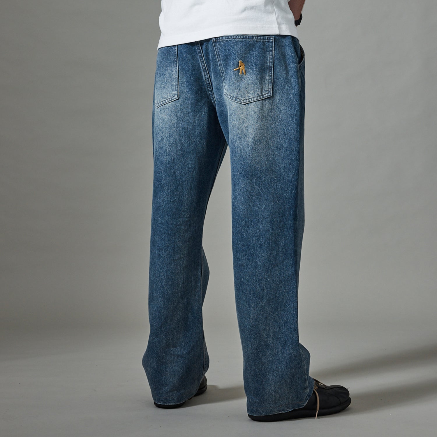 Pass~Port Workers Club Bootcut Jean - Faded Wash Indigo
