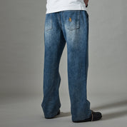 Pass~Port Workers Club Bootcut Jean - Faded Wash Indigo