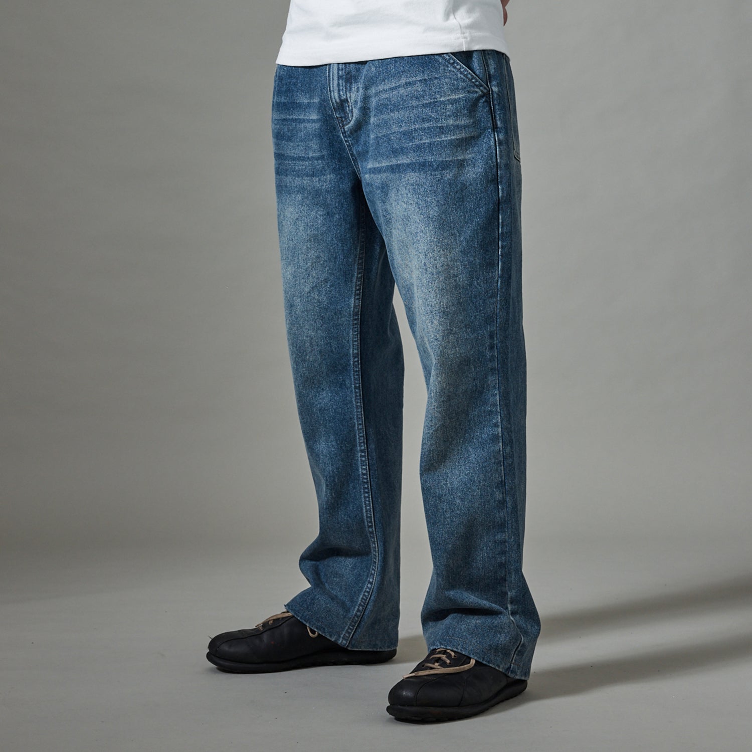 Pass~Port Workers Club Bootcut Jean - Faded Wash Indigo