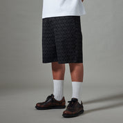 Pass~Port Soap Sparkle Workers Club Jean Short - Washed Black