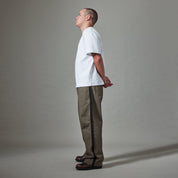 Pass~Port Herringbone Leagues Club Stripe Pant - Olive / Black
