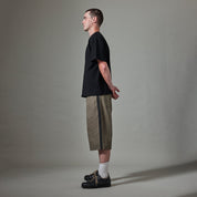 Pass~Port Herringbone Leagues Club Stripe Short - Olive / Black