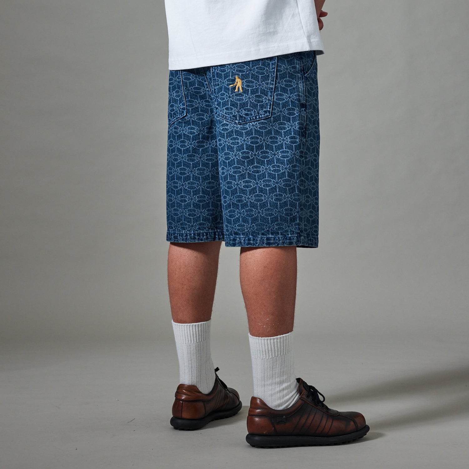 Pass~Port Soap Sparkle Workers Club Jean Short - Washed Dark Indigo