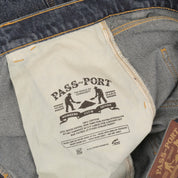 Pass~Port Workers Club Denim Jean Short - Washed Dark Indigo