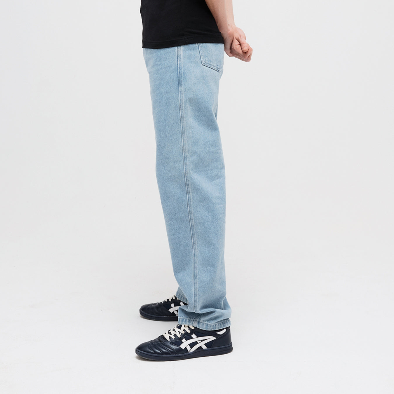 Pass~Port Workers Club Straight Leg Jean - Washed Light Indigo