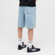 Pass~Port Workers Club Denim Short - Washed Light Indigo