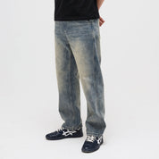 Pass~Port Workers Club Straight Leg Jean - Faded Wash Grey