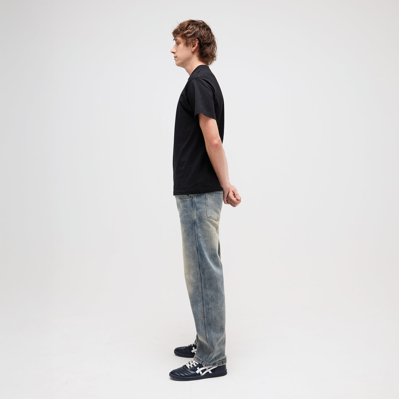 Pass~Port Workers Club Straight Leg Jean - Faded Wash Grey