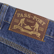 Pass~Port Workers Club Denim Jean - Washed Dark Indigo