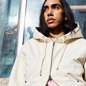 Pass~Port Diggers Club Ripstop Zip Hood - Bone