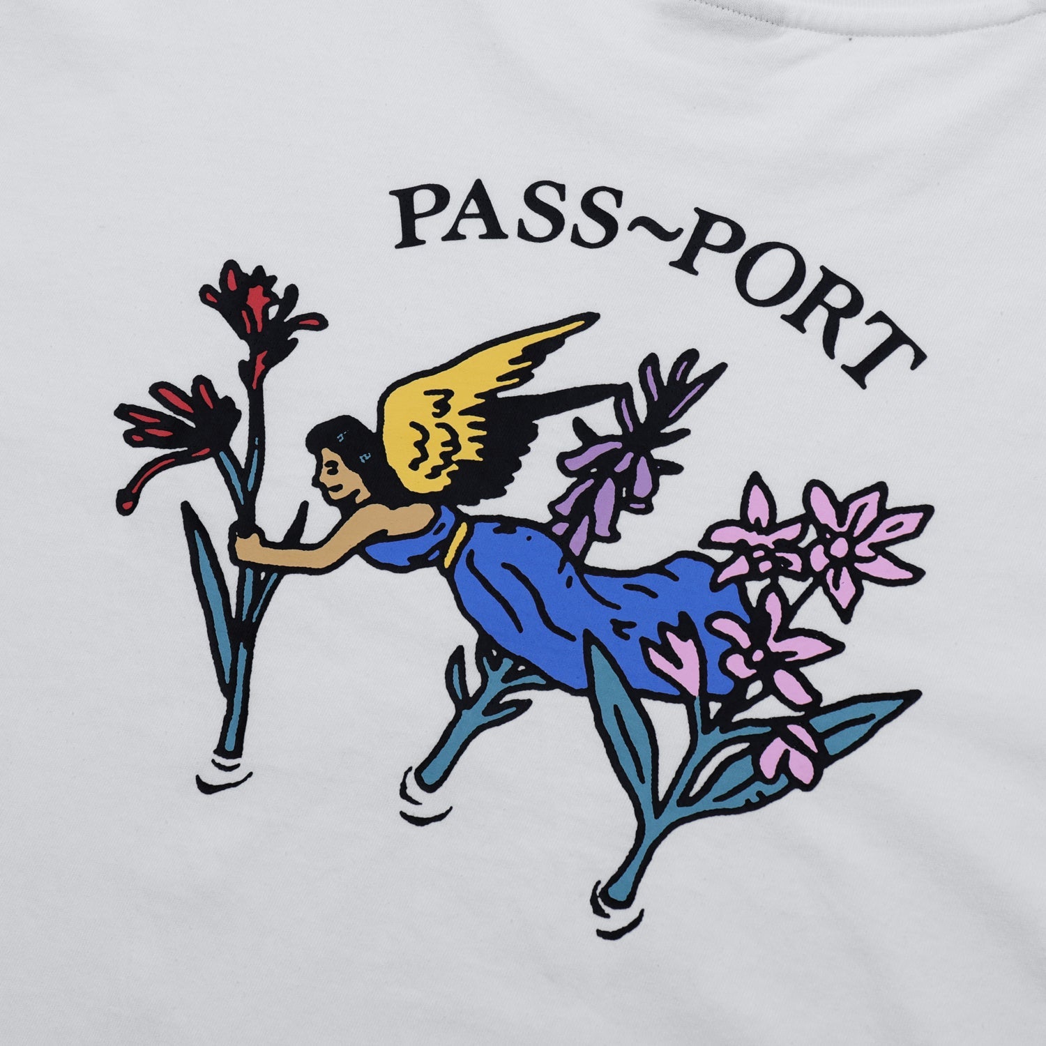 Pass~Port Gardening Tee - White
