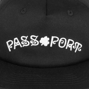 PASS~PORT "SHAM" CAP BLACK