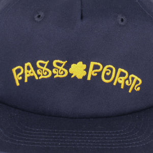 PASS~PORT "SHAM" CAP NAVY