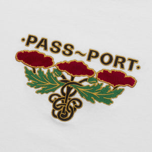 Pass~Port Emblem Appliqué Tee - White