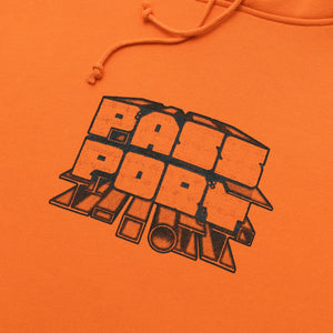 Pass~Port Shippin' Steel Hoodie - Safety Orange
