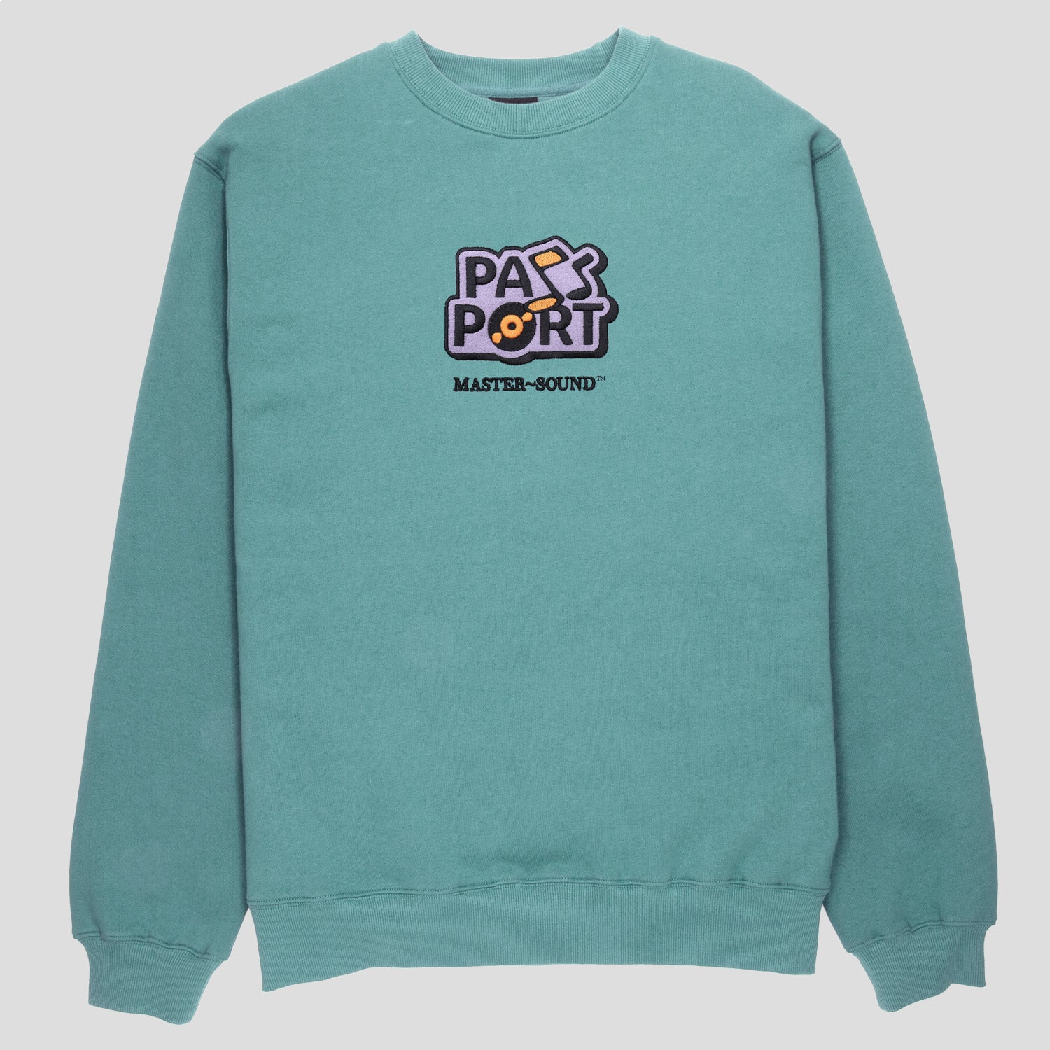 Pass~Port Master~Sounds Sweater - Washed Out Teal