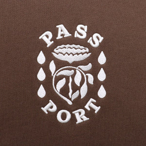 Pass~Port Fountain Embroidery Sweater - Bark