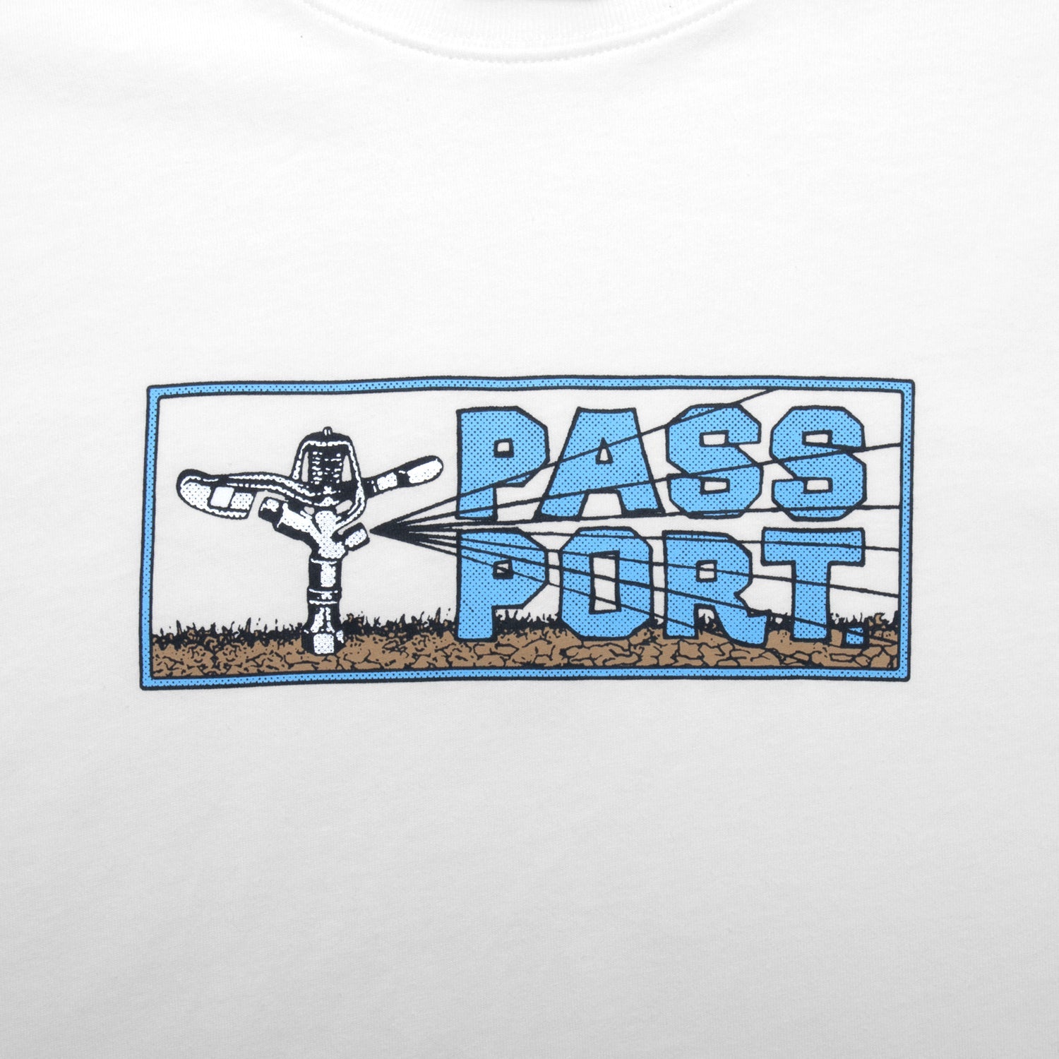 Pass~Port Water Restrictions Tee - White