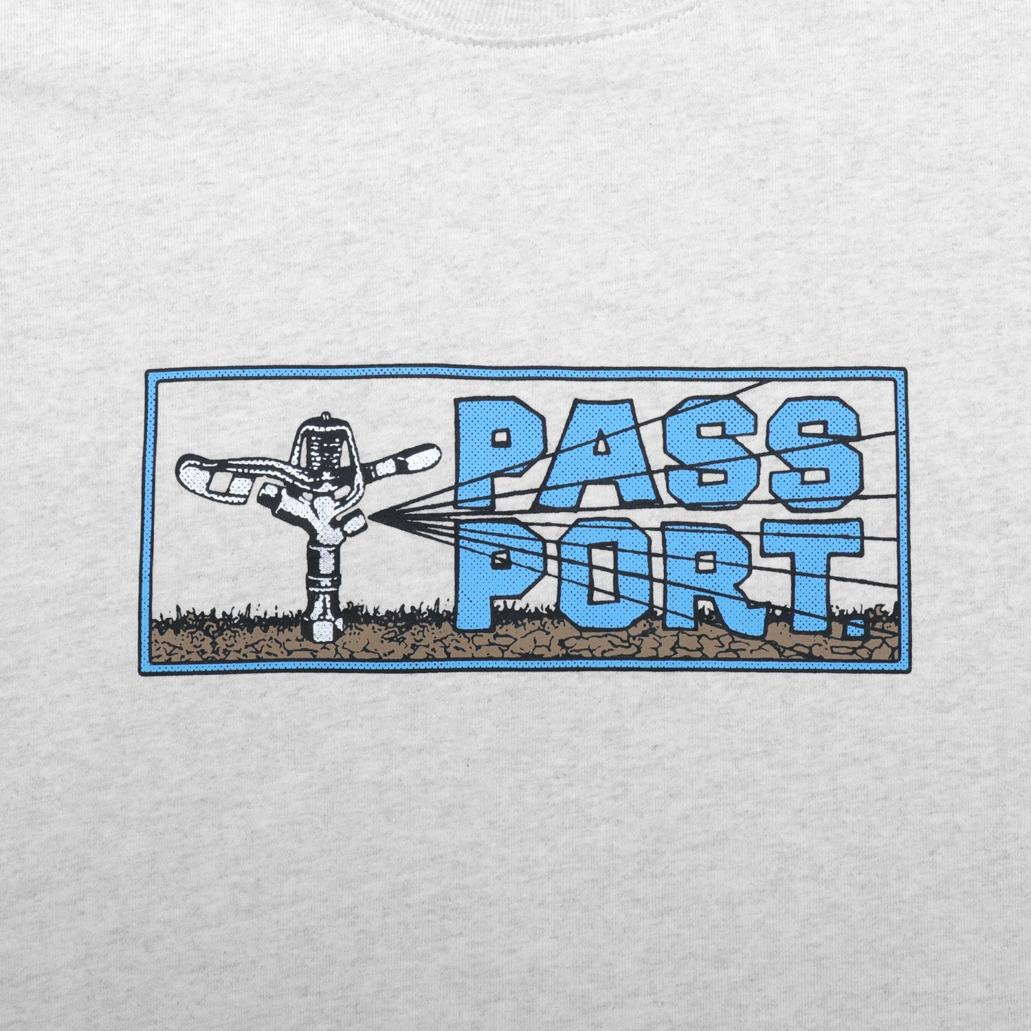 Pass~Port Water Restrictions Tee - Ash