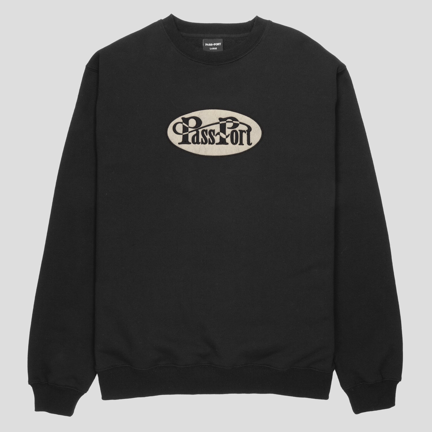 Pass~Port Whip Logo Sweater - Black