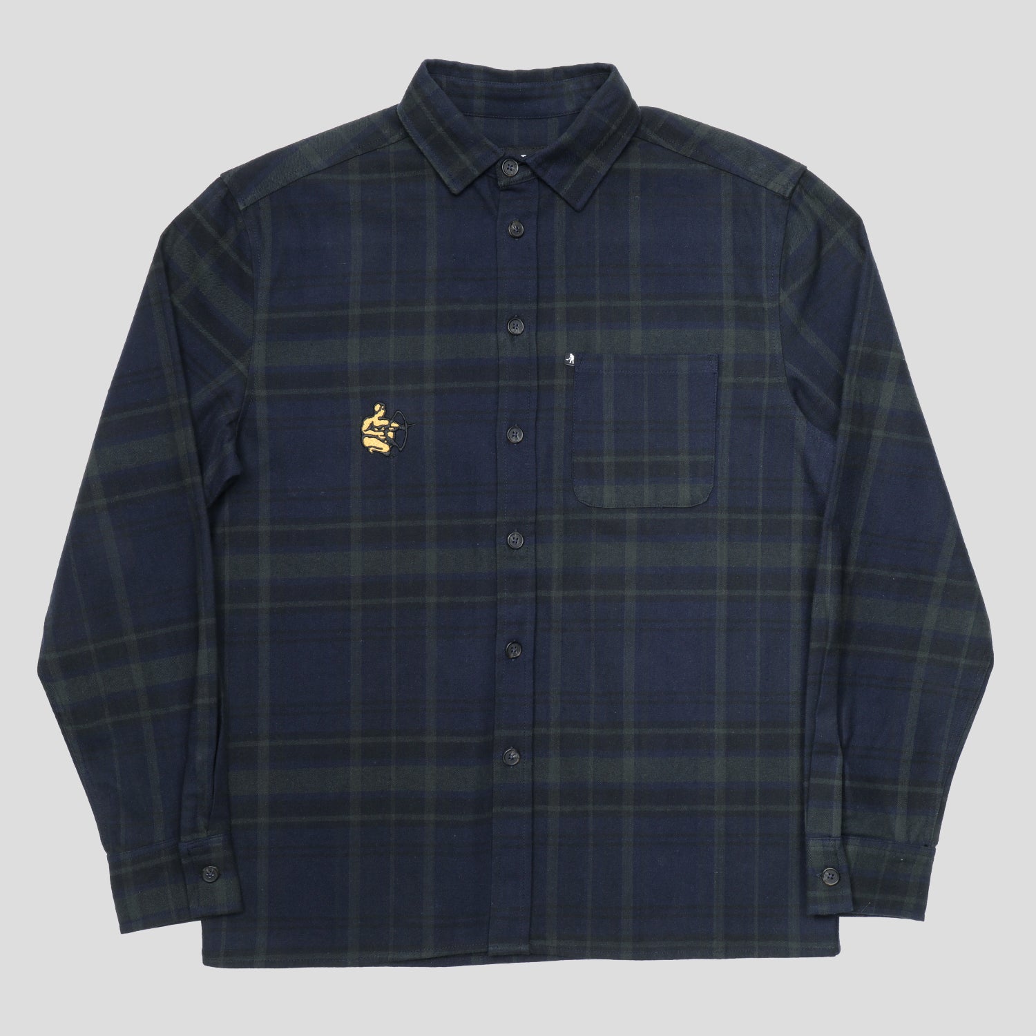 Pass~Port Potters Mark Workers Flannel - Navy