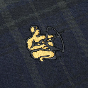 Pass~Port Potters Mark Workers Flannel - Navy