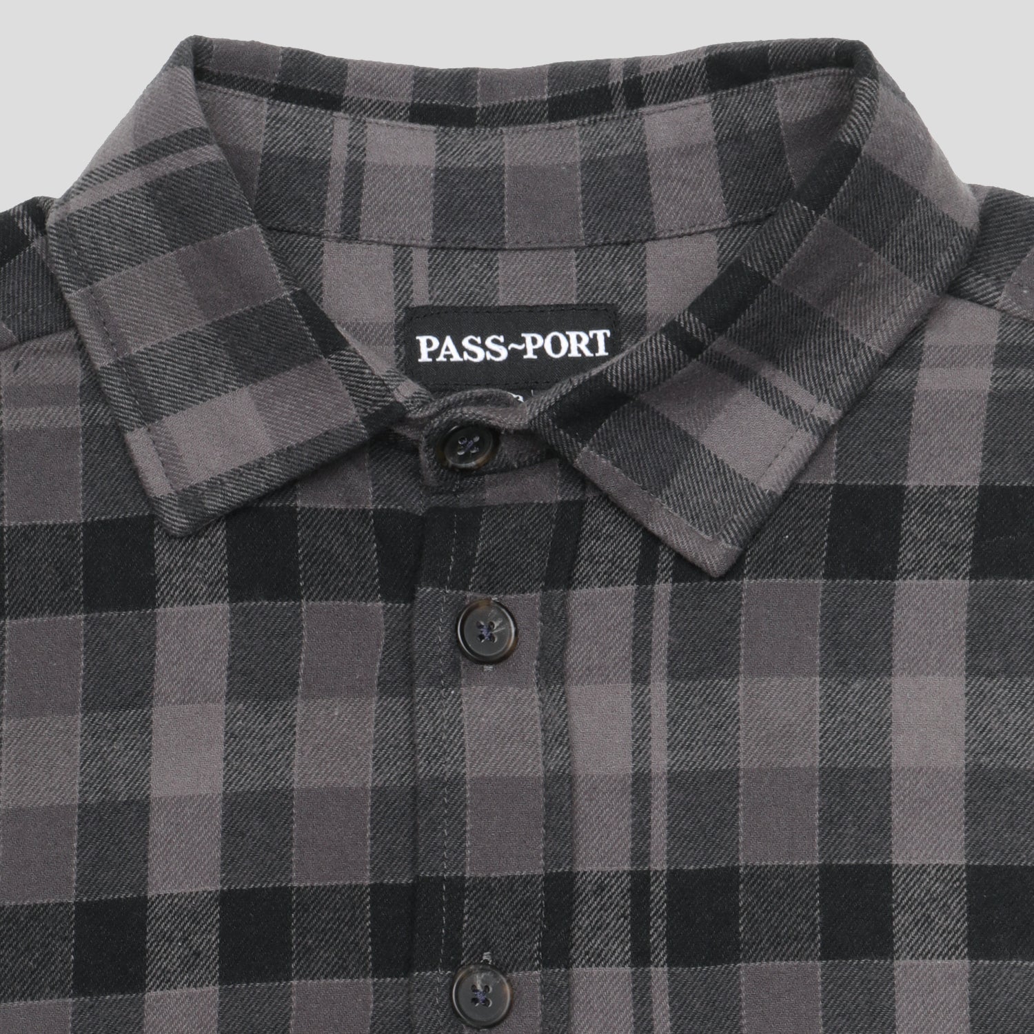 Pass~Port Potters Mark Workers Flannel - Grey