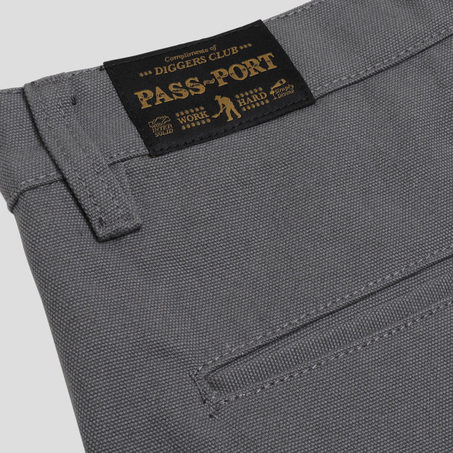 Pass~Port Diggers Club Short - Steel