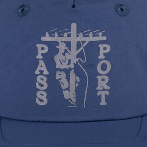 Pass~Port Line~Worx RPET Workers Cap - Slate Blue