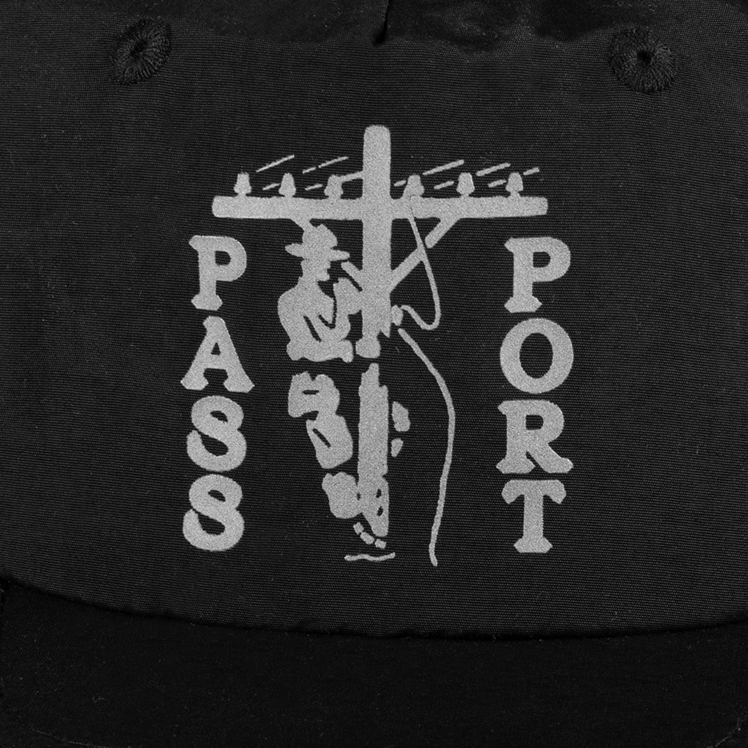 Pass~Port Line~Worx RPET Workers Cap - Black
