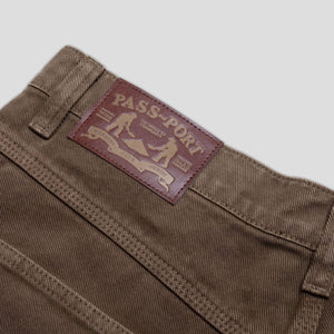 Pass~Port Workers Club Short - Washed Brown